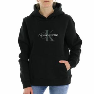 FELPA REFLECTIVE MONOGRAM NERO